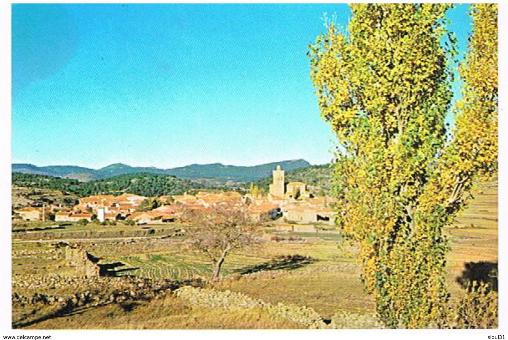 JABALOYAS  TERUEL    VISTA PANORAMICA  TBE  ES535 - Teruel