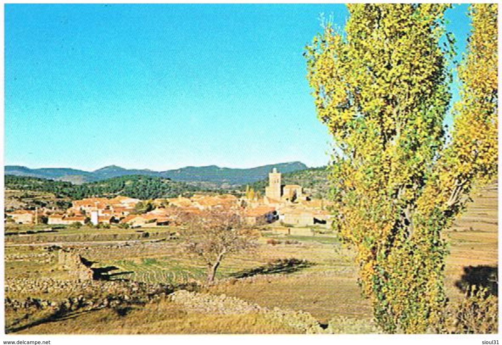 JABALOYAS  TERUEL    VISTA PANORAMICA  TBE  ES536 - Teruel