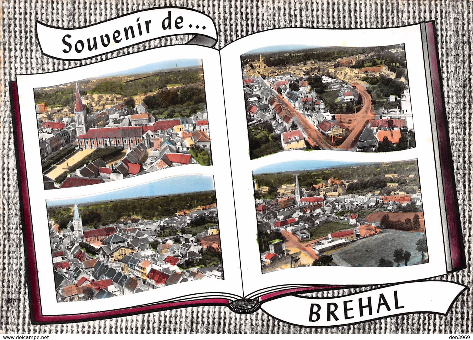 Souvenir De ... BREHAL - Vues Générales - Livre Ouvert - Brehal