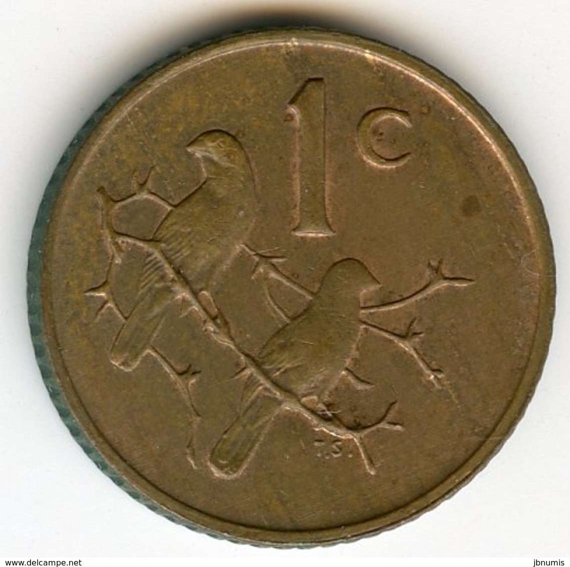 Afrique Du Sud South Africa 1 Cent 1979 Président Diederichs KM 98 - Afrique Du Sud