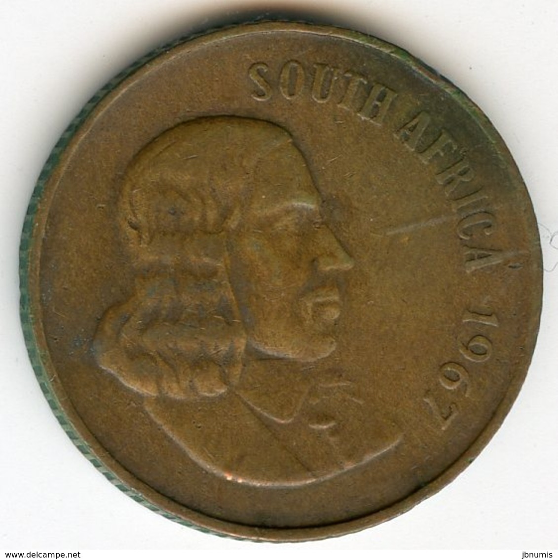 Afrique Du Sud South Africa 2 Cents 1967 KM 66.1 - Afrique Du Sud