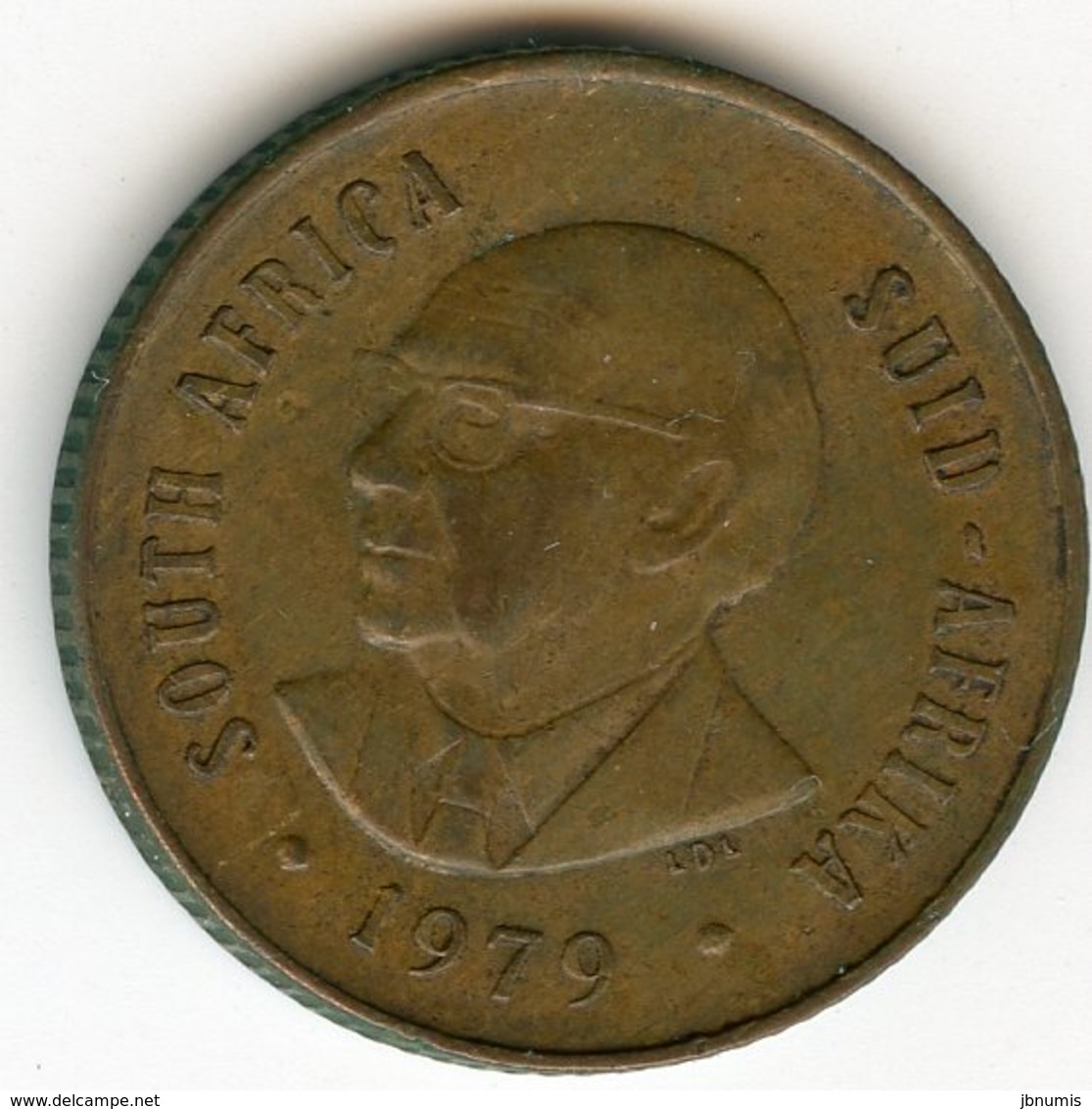 Afrique Du Sud South Africa 2 Cents 1979 Président Diederichs KM 99 - Afrique Du Sud