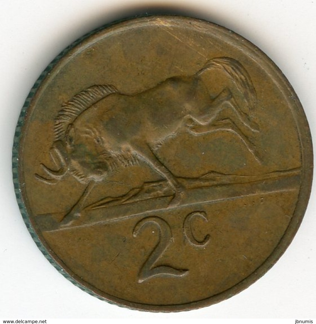 Afrique Du Sud South Africa 2 Cents 1979 Président Diederichs KM 99 - Afrique Du Sud