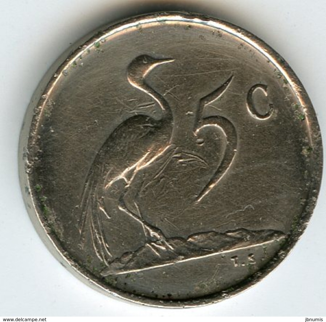 Afrique Du Sud South Africa 5 Cents 1968 Président Swart KM 76.1 - Afrique Du Sud