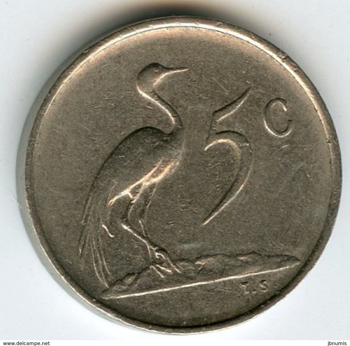 Afrique Du Sud South Africa 5 Cents 1968 Président Swart KM 76.2 - Afrique Du Sud