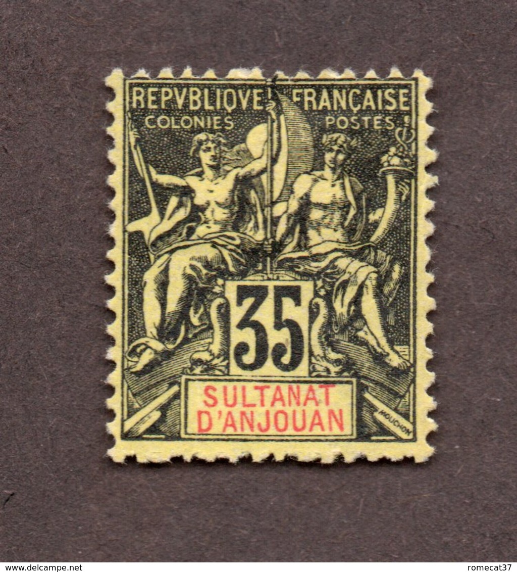 Anjouan N°17 N* TB  Cote 20 Euros !!! - Unused Stamps