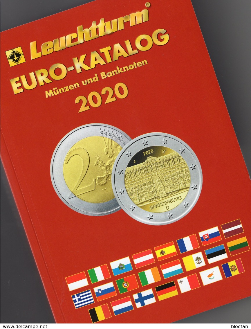 Leuchtturm EURO Katalog 2020 Neu 13€ EUROPA Mit Münzen Numisblatt Numisbriefe Banknoten Coin Numis-catalogue EUROPE - Livres & Logiciels