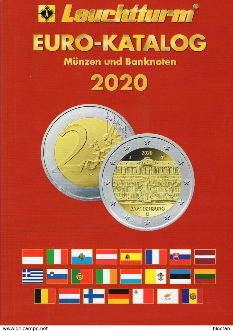 Leuchtturm EURO Katalog 2020 Neu 13€ EUROPA Mit Münzen Numisblatt Numisbriefe Banknoten Coin Numis-catalogue EUROPE - Livres & Logiciels