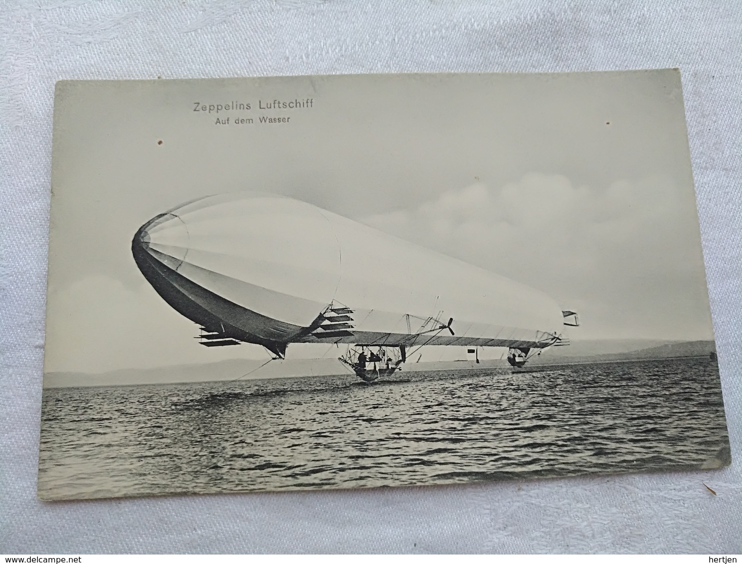 Zeppelin's Luftschiff,Auf Dem Wasser - Dirigeables