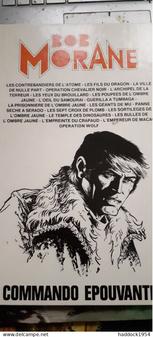 Commando épouvante CORIA HENRI VERNES Le Lombard 1981 - Bob Morane