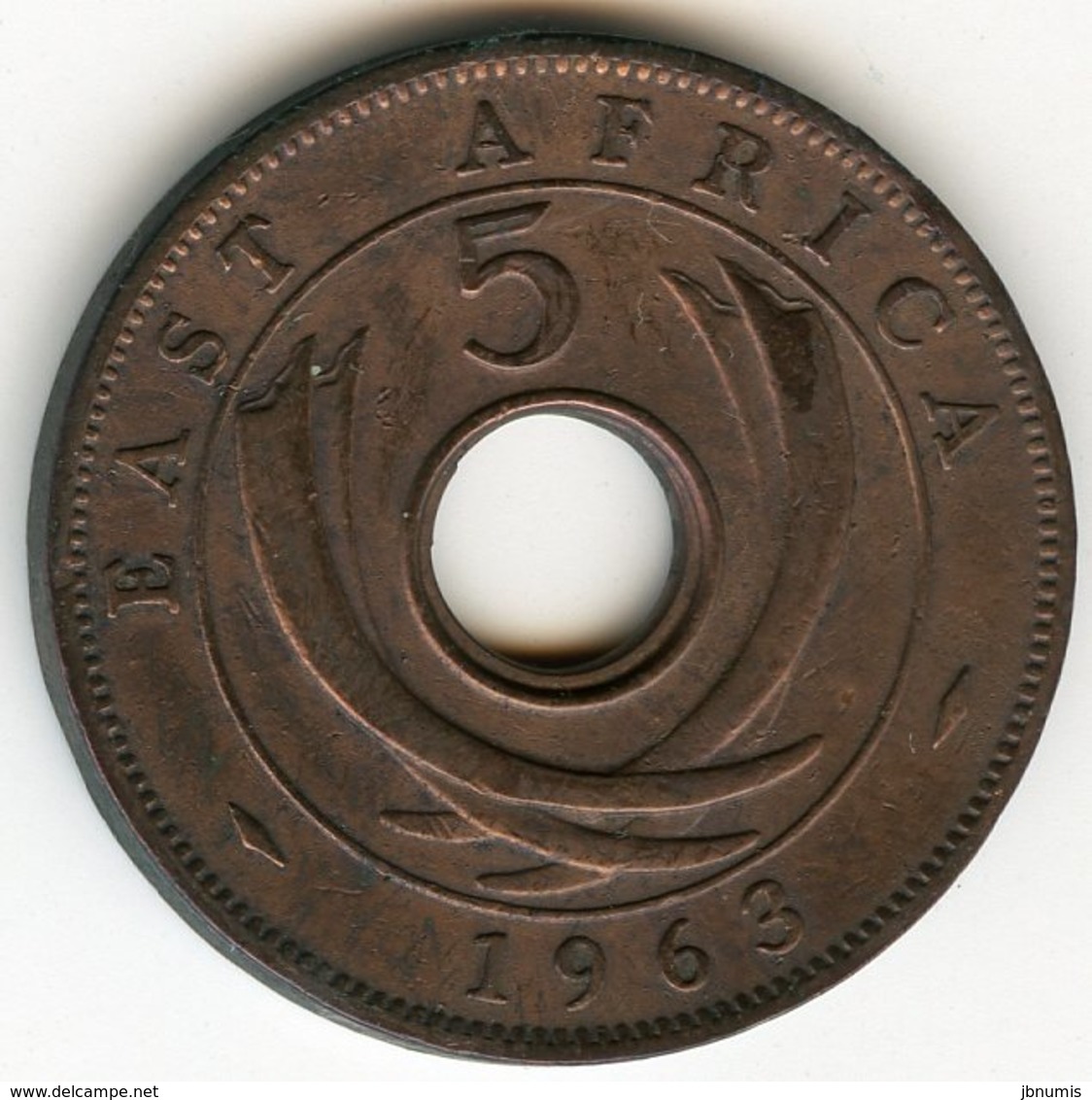 Afrique Orientale Britanique East Africa 5 Cents 1963 KM 37 - Colonia Británica