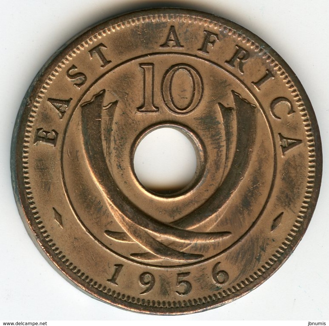 Afrique Orientale Britanique East Africa 10 Cents 1956 KM 38 - Colonie Britannique