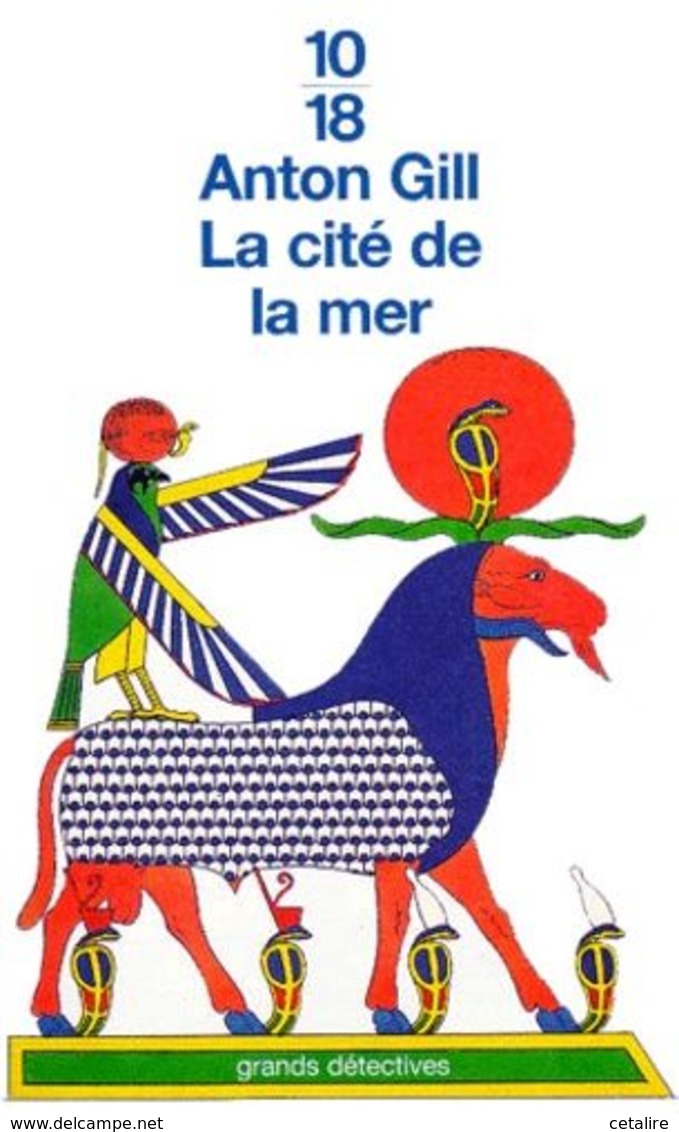 La Cité De La Mer Anton Gil  +++BE+++ LIVRAISON GRATUITE - 10/18 - Grands Détectives