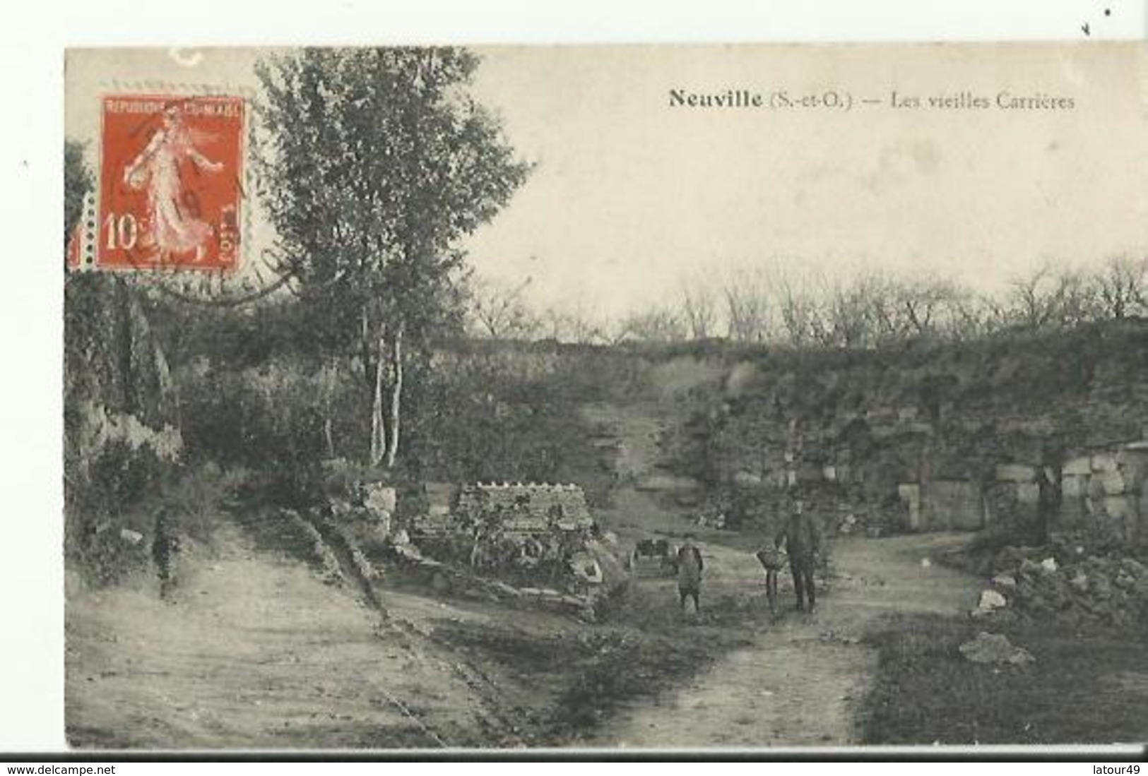 Neuville Les Vieilles Carrieres 1913 - Neuville-sur-Oise