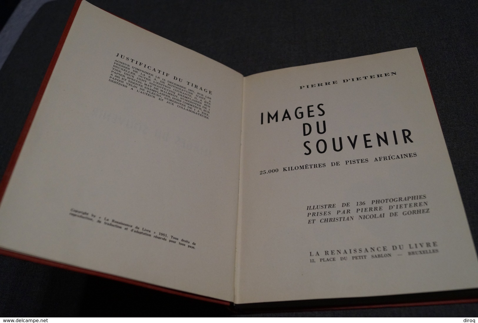 RARE Ouvrage,Images Du Souvenir. 25 000 Kilomètres De Pistes Africaine 1951,VW Cox Et Autres,21/15,5 Cm. 171 Pages - Autres & Non Classés