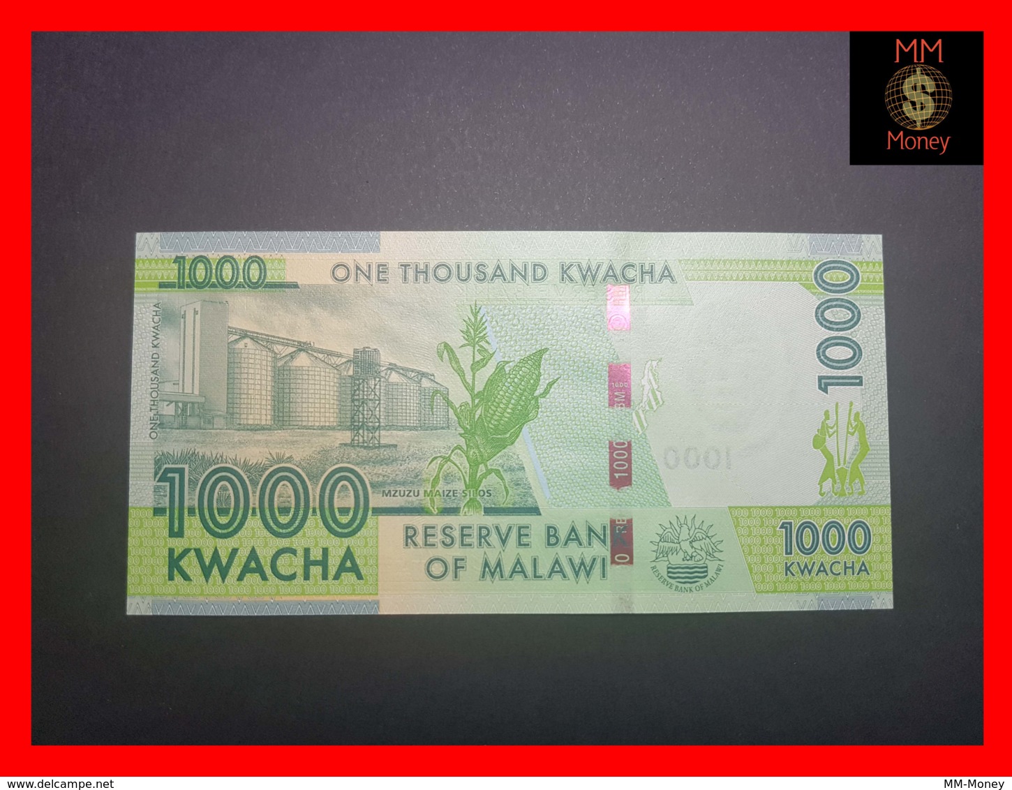 MALAWI 1.000  1000 Kwacha 1.1.2014  P. 67 A    UNC - Malawi