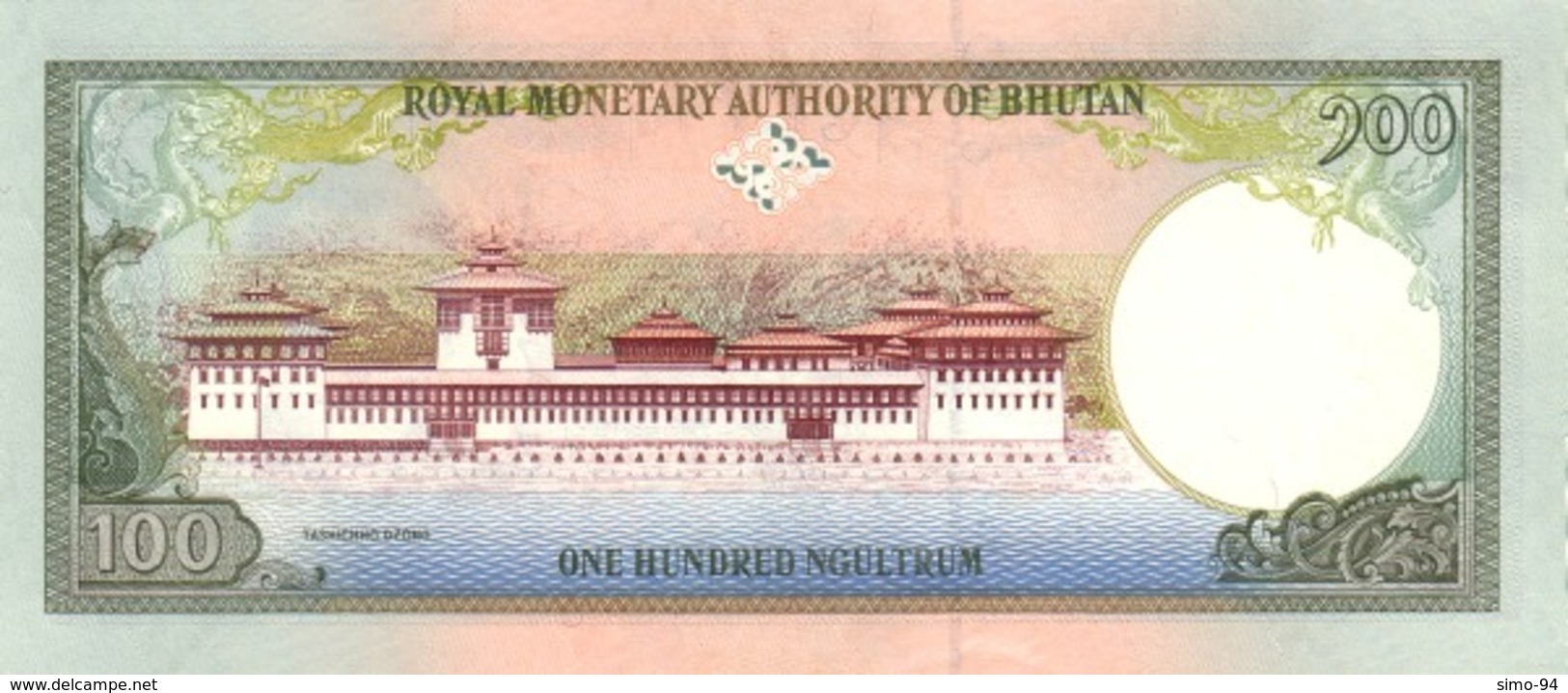 Bhutan P.25 100 Ngultrum 2000 Unc - Bhutan