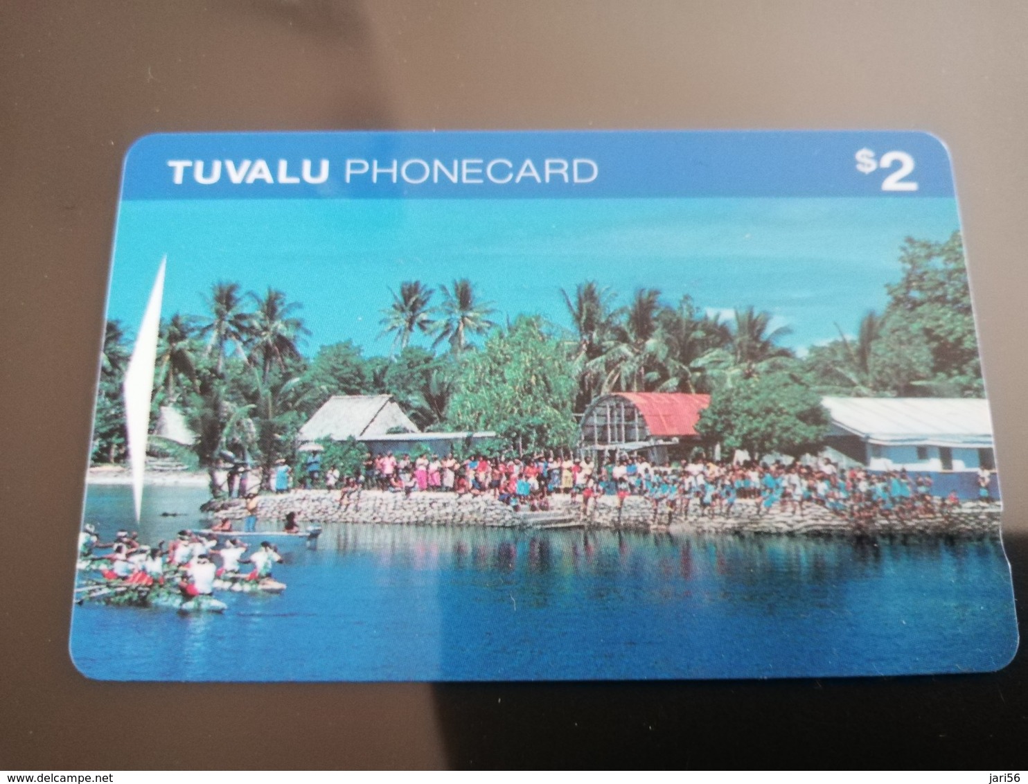 TUVALU SERIE 4 CARDS $2,$5,$10,$20,     MINT    **947** - Tuvalu