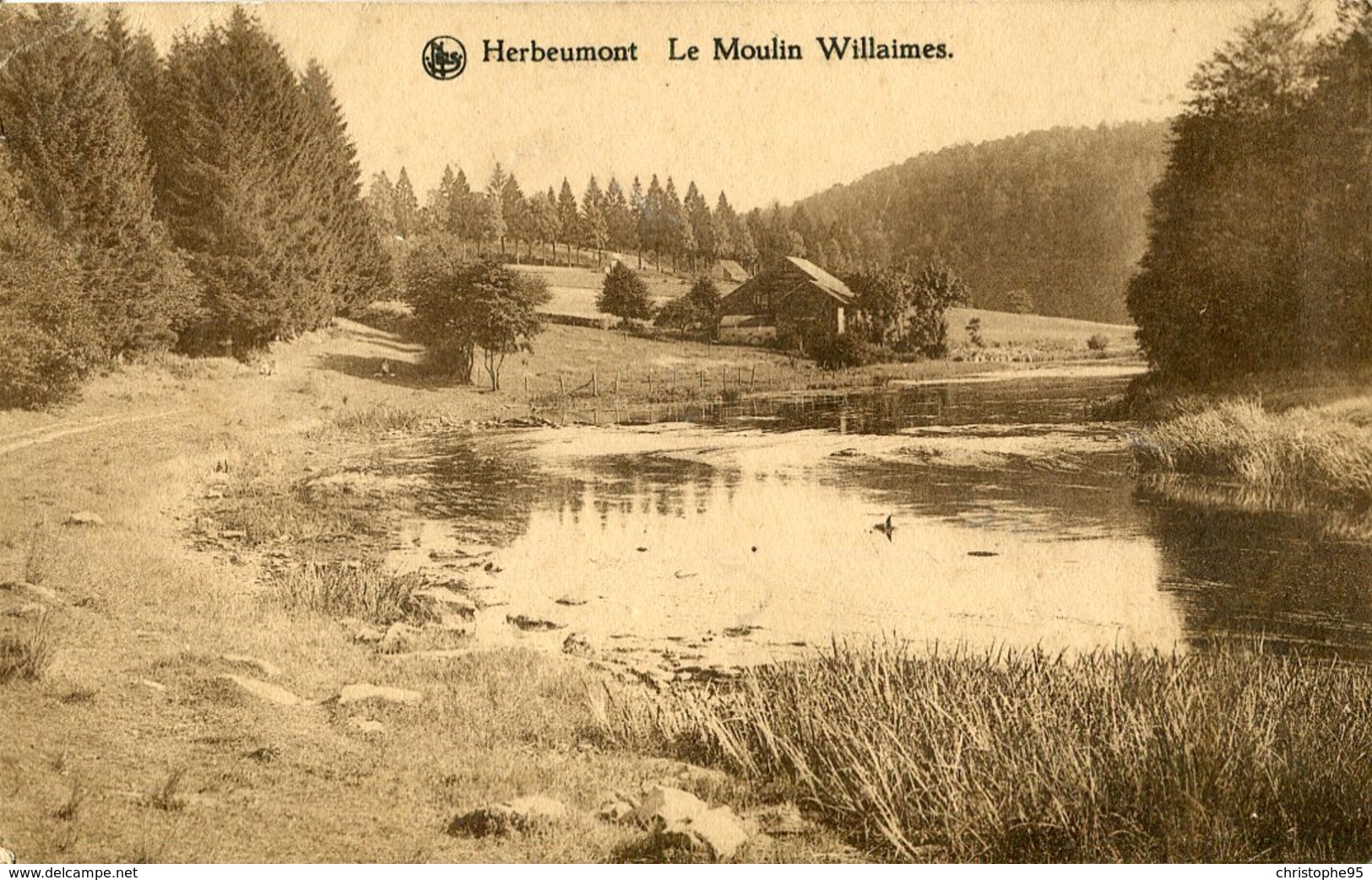 Belgique .n° 22503 . Herbeumont . Le Moulin Willaimes .vue Generale . - Andere & Zonder Classificatie