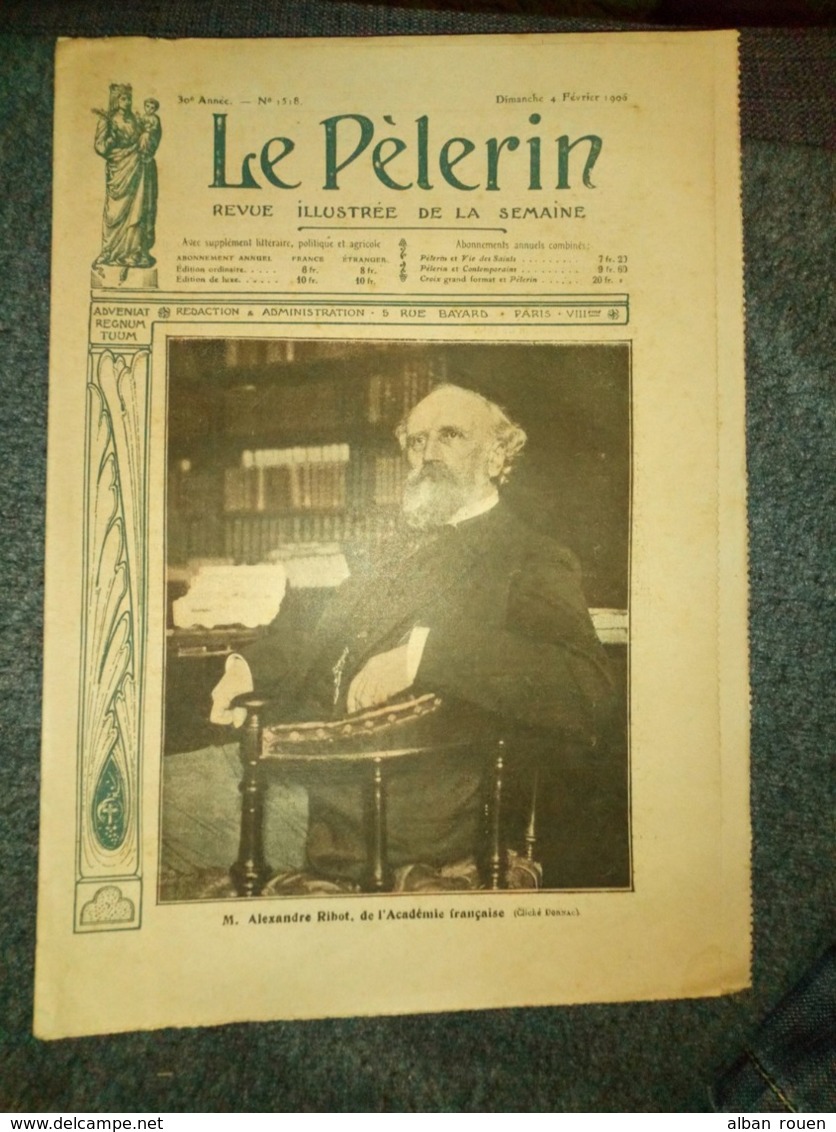 AN - Le Pelerin - N°1518 - 4 Février 1906 - Autres & Non Classés