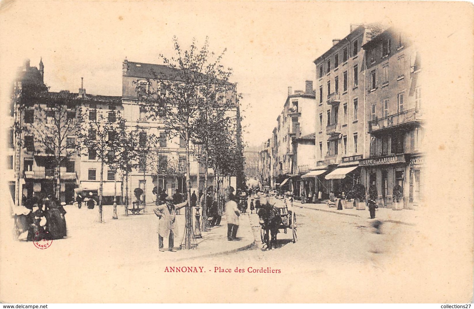 07-ANNONAY- PLACE DES CORDELIERS - Annonay