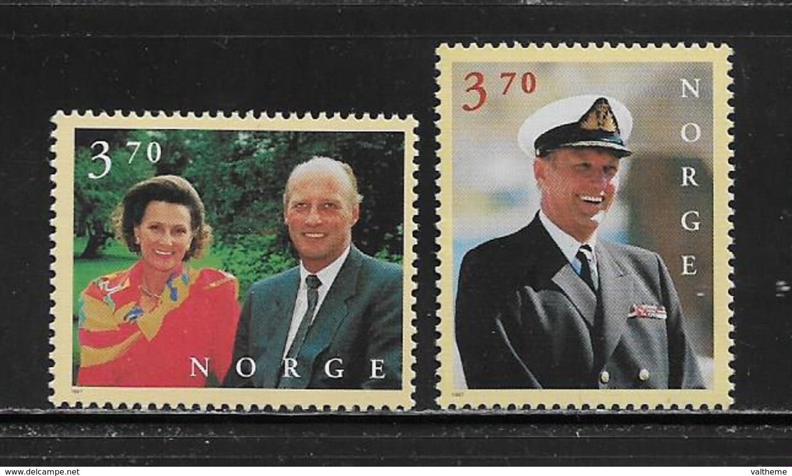 NORVEGE ( EUNOR - 331 )  1997  N° YVERT ET TELLIER  N° 1201/1202  N** - Neufs