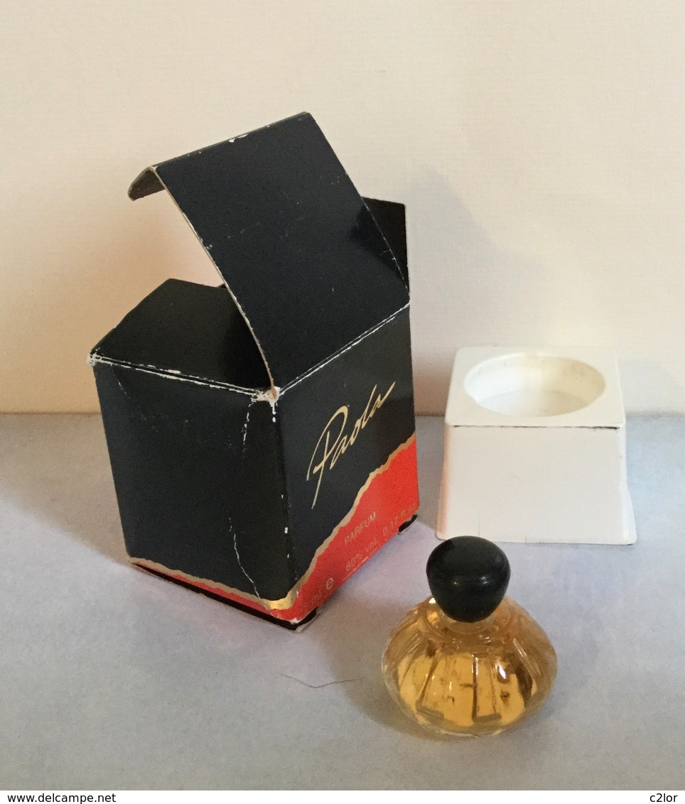 Miniature "PAOLA" De PAOLO CONTI Parfum E 5 Ml Dans Sa Boite - Mignon Di Profumo Donna (con Box)
