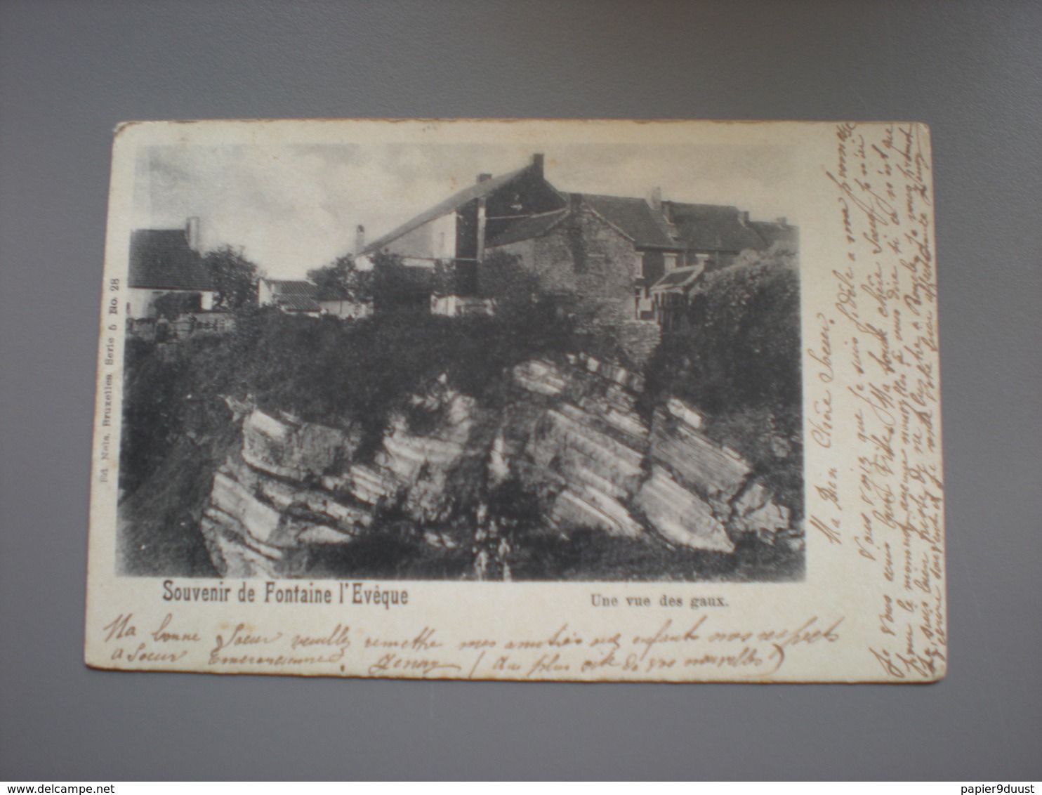 FONTAINE L'EVEQUE - UNE VUE DES GAUX 1902 - NELS SERIE 5 N 28 - Fontaine-l'Evêque