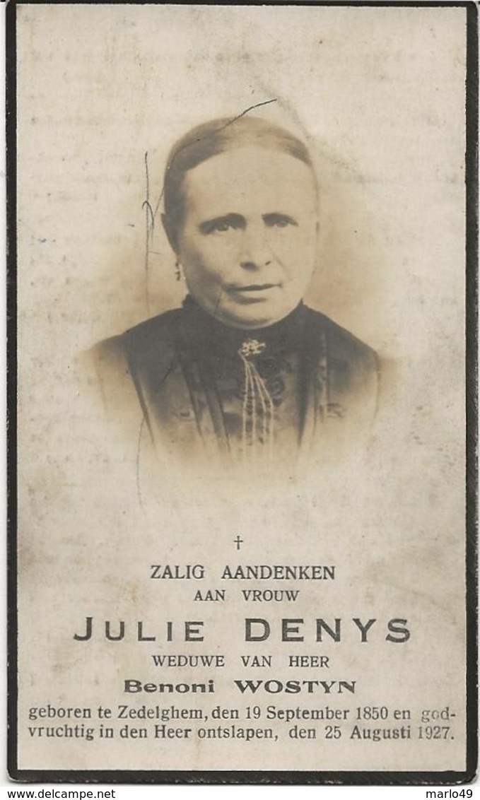 DP. JULIE DENYS ° ZEDELGHEM 1850- +  1927 - Religion & Esotérisme