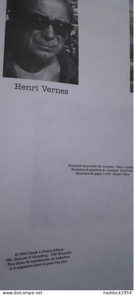 L'ennemi Sous La Mer GERALD FORTON HENRI VERNES Lefrancq 1995 - Bob Morane