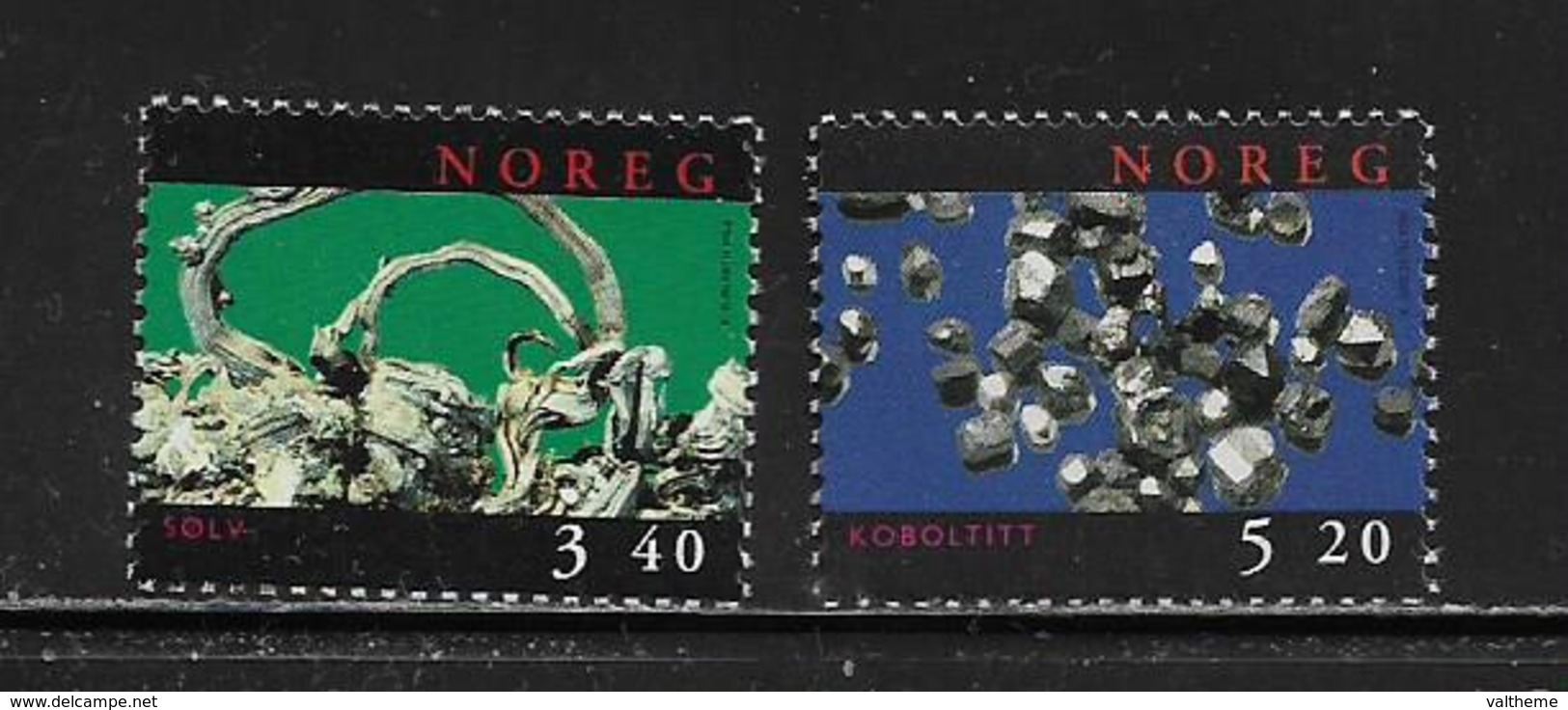 NORVEGE  ( EUNOR - 344 )   1998  N° YVERT ET TELLIER N° 1242/1243  N** - Unused Stamps