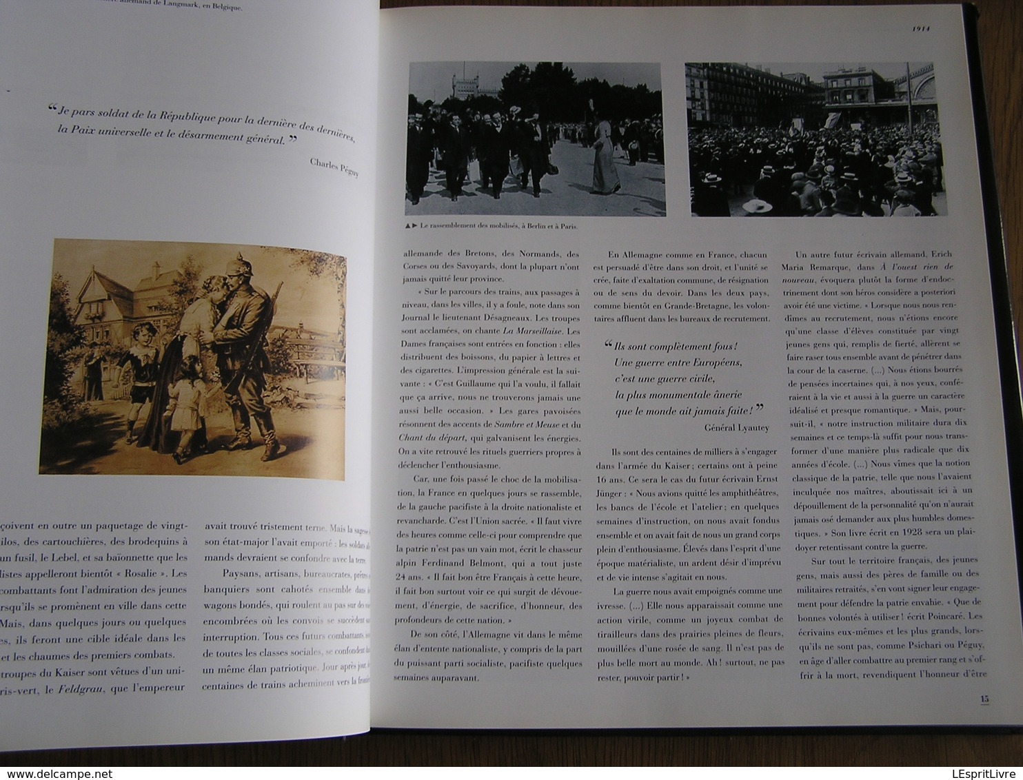 LES CHAMPS DE LA MEMOIRE Guerre 14 18  Flandre Argonne Vosges Verdun Champagne Vauquois Maginot Ardenne France Belgique - Guerra 1914-18