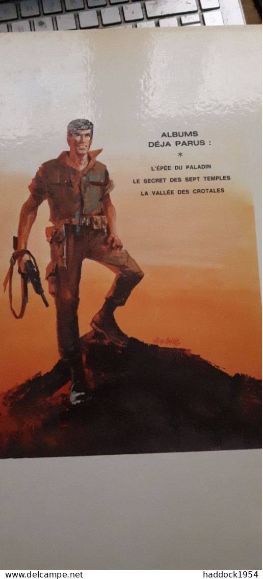 Opération Chevalier Noir WILLIAM VANCE HENRI VERNES Le Lombard 1969 - Bob Morane