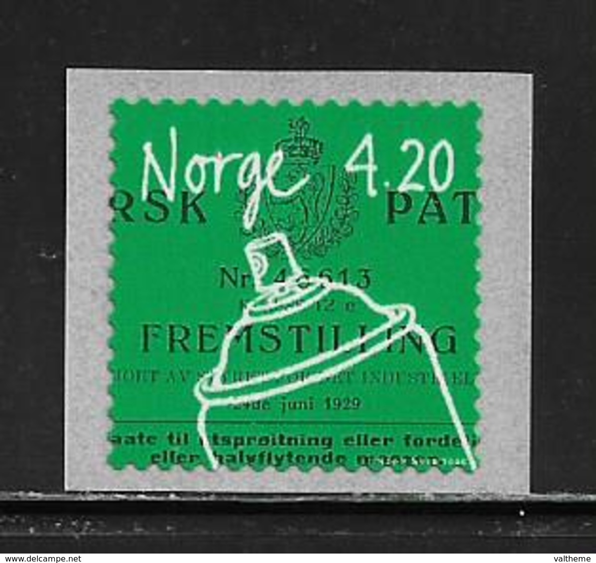 NORVEGE  ( EUNOR - 370 )   2000   N° YVERT ET TELLIER N° 1306   N** - Neufs