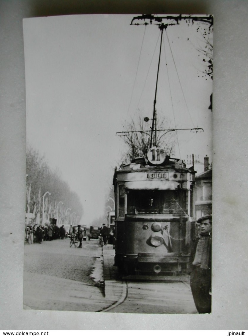 PHOTO - Tramway - Saint Guen - 1934 - Trains