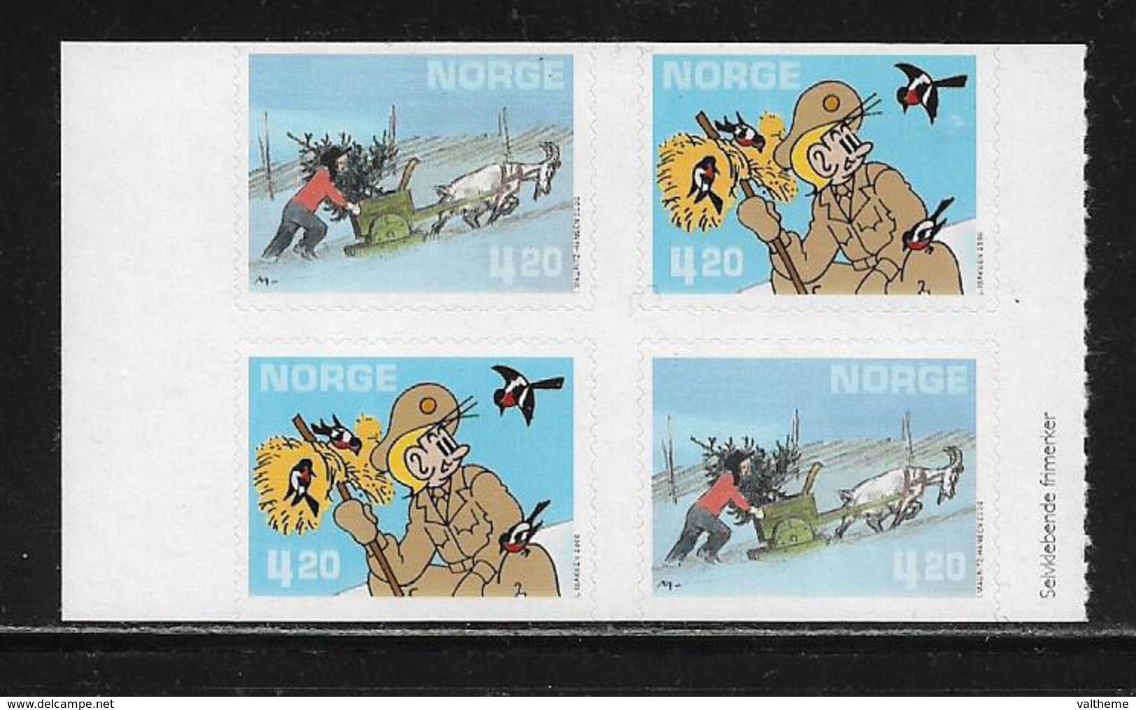 NORVEGE  ( EUNOR - 376 )   2000   N° YVERT ET TELLIER N° 1316/1317   N** - Neufs