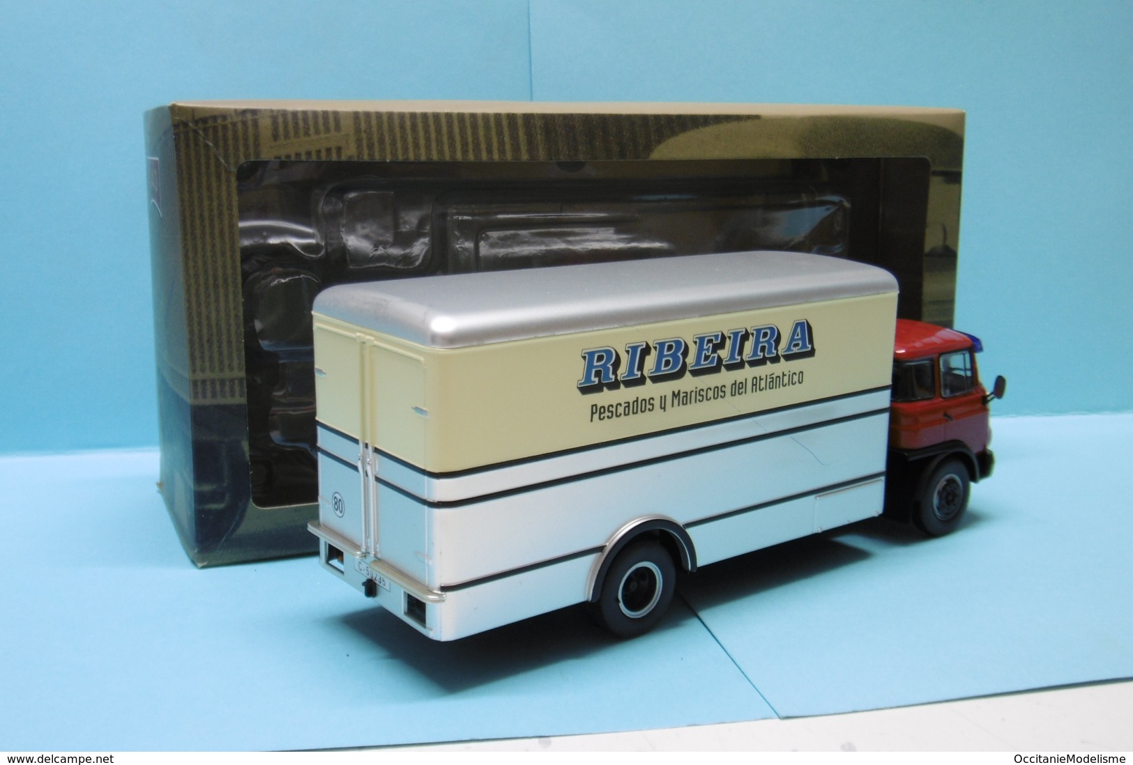 Ixo / Altaya - Camion BARREIROS SUPER AZOR Ribeira CAMIONS D'AUTREFOIS BO 1/43 - Camions