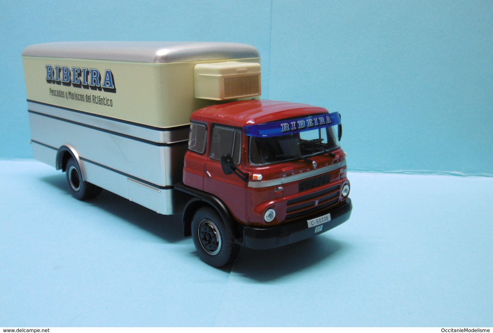 Ixo / Altaya - Camion BARREIROS SUPER AZOR Ribeira CAMIONS D'AUTREFOIS BO 1/43 - Camions