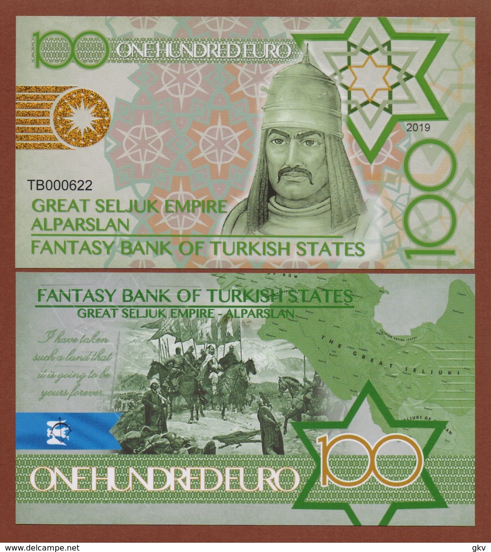 TURKISH STATES set 6 pcs 2019 polymer UNC