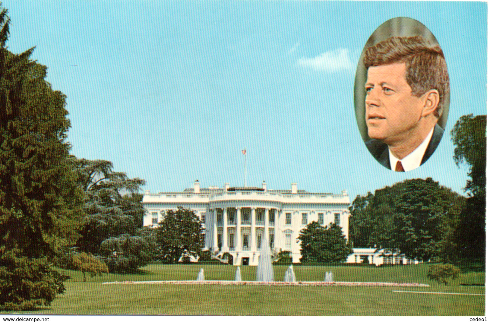 PRESIDENT JOHN F KENNEDY  WHITE HOUSE - Presidenten