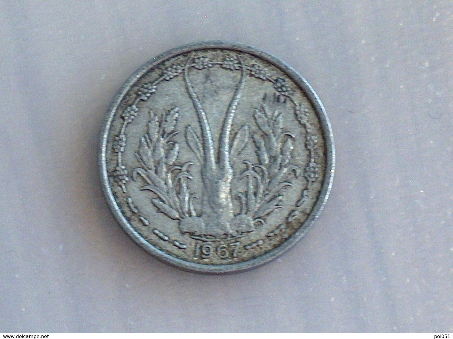 Banque Centrale Des Etats De L Afrique De L Ouest 1 Franc 1967 - Autres – Afrique