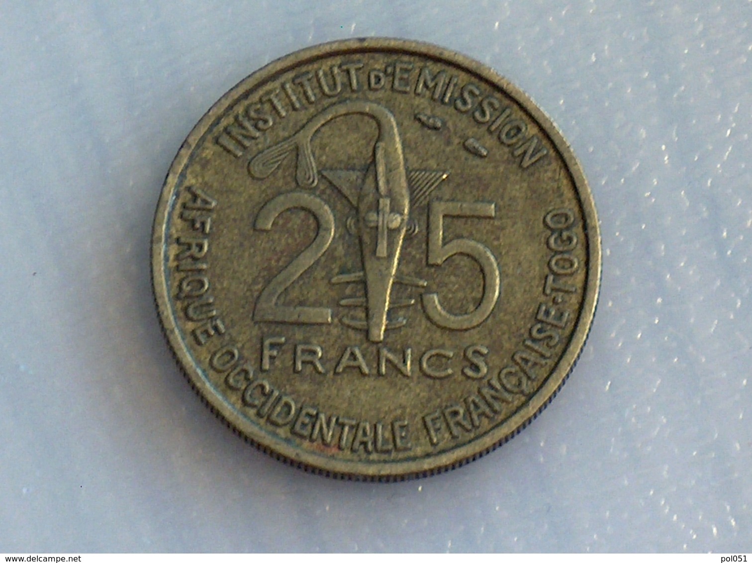 Banque Centrale Des Etats De L Afrique De L Ouest 25 Francs 1957 - Autres – Afrique