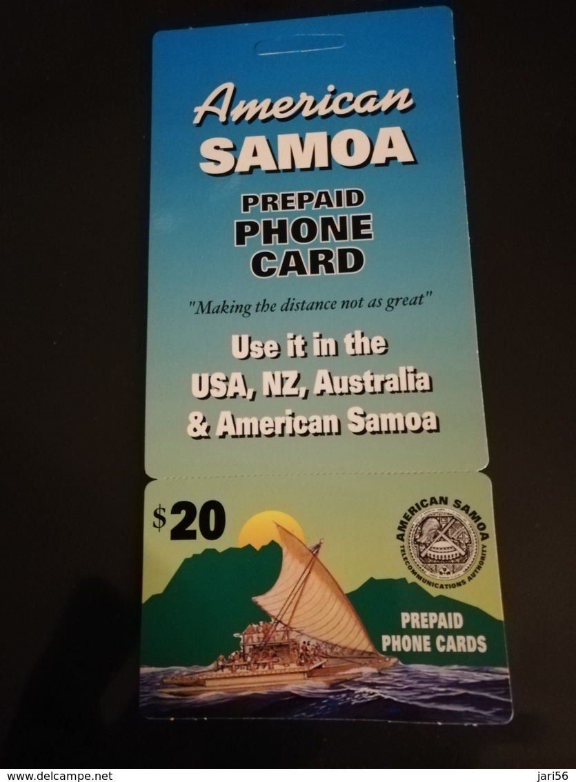 SAMOA  $20, VERY SCARCE  Fine USED  RRRR!!! With Sleeve ** 955 ** - Samoa Americana