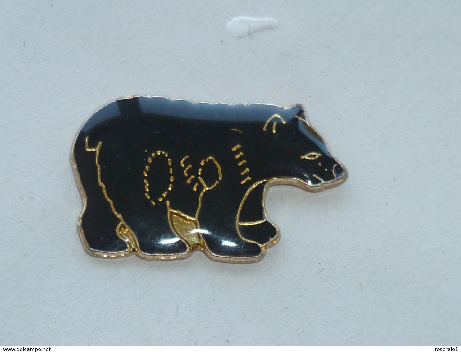 Pin's OURS NOIR - Tiere