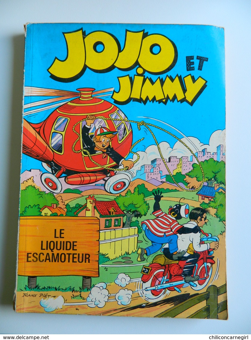 JOJO Et JIMMY - Le Liquide Escamoteur - FRANS PIET - 1967 - Edit.  DE SPAARNESTAD HAARLEM - Jojo