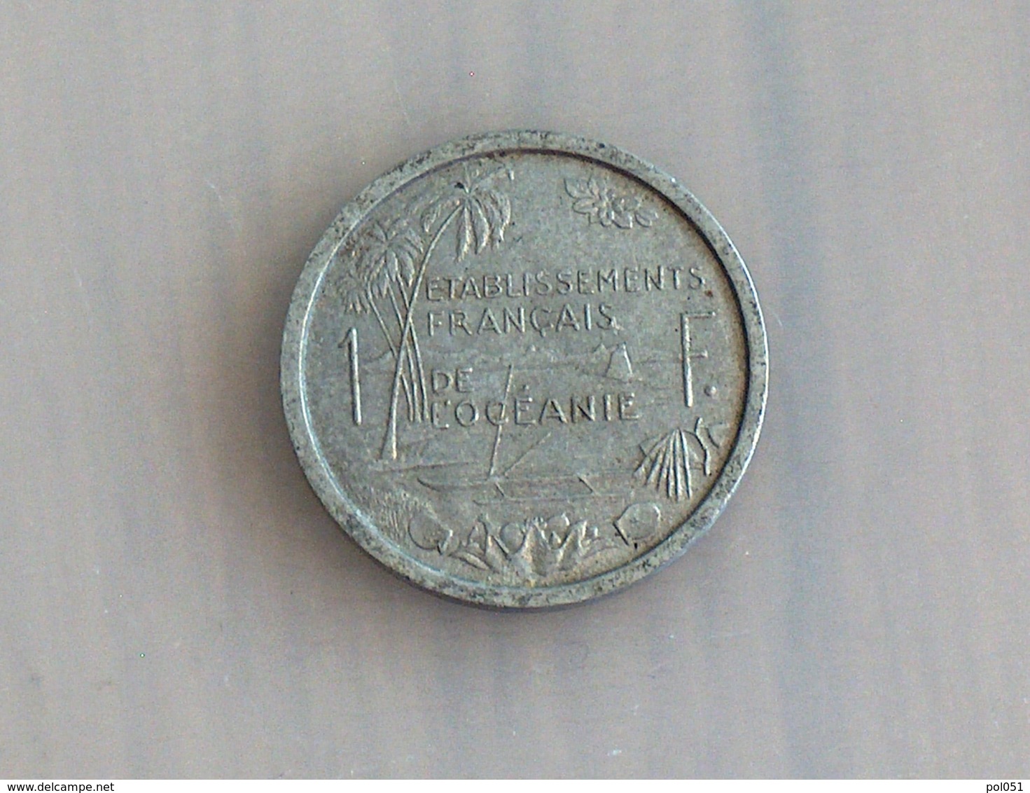 Etablissements Français De L'Océanie 1 Franc 1949 - Autres – Océanie