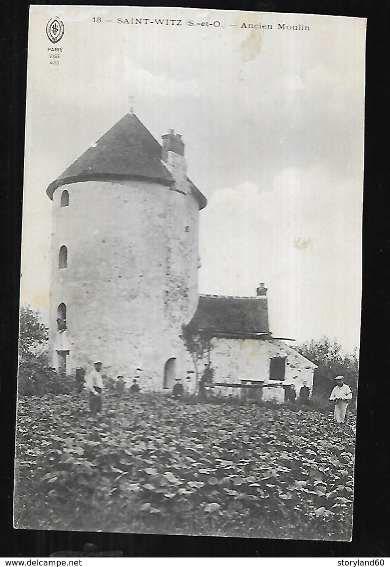 Cpa 9520921 Saint-witz Ancien Moulin - Saint-Witz