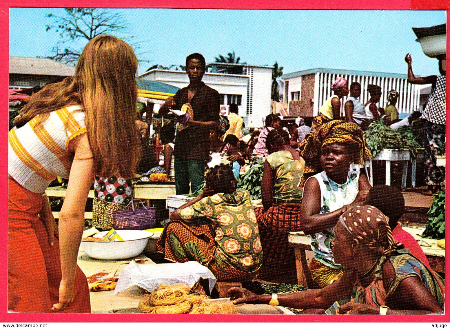 ZAÏRE- Marché De KINSHASA - Belle Animation 2 SCANS *** - Kinshasa - Leopoldville