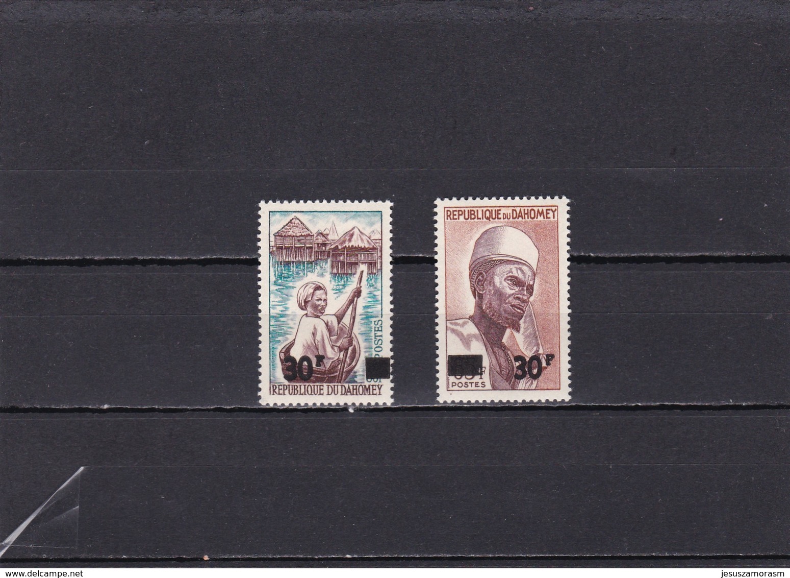 Dahomey Nº 253 Al 254 - Benin – Dahomey (1960-...)