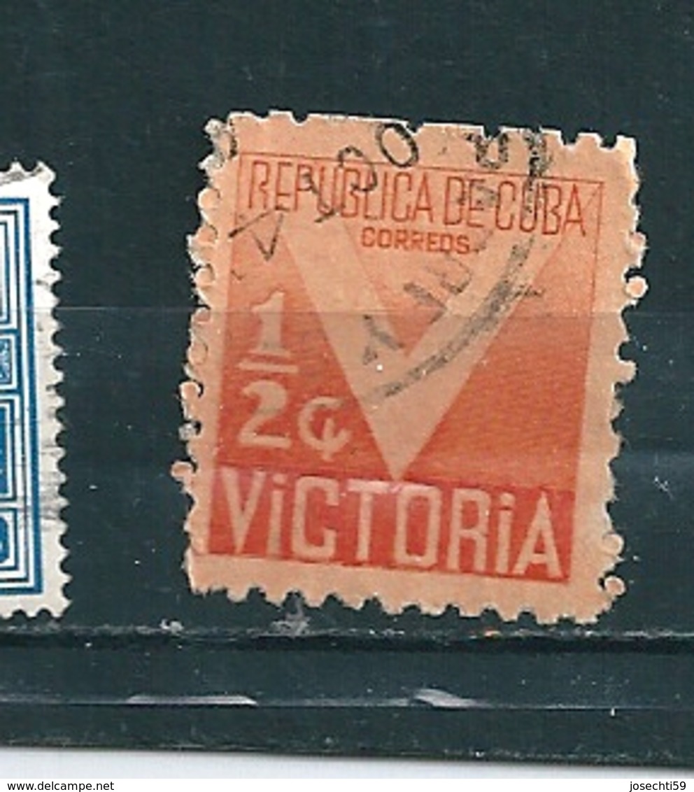 N° 6 Victoria (Timbre De Bienfaisance)  Cuba	(1942)  Oblitéré - Bienfaisance